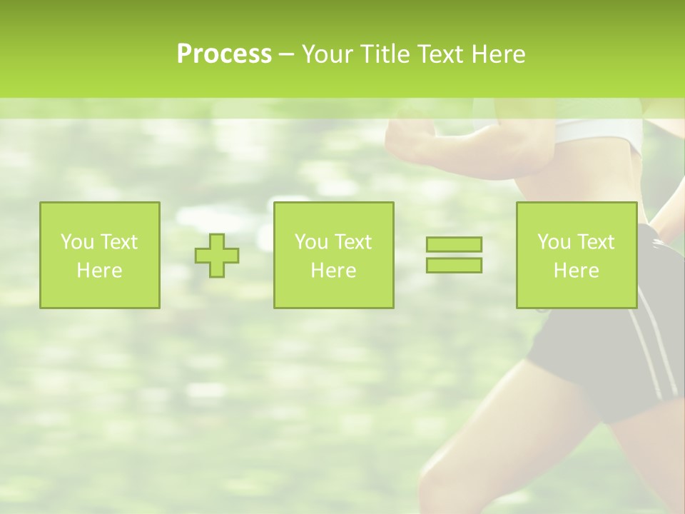 Hot Summer Person PowerPoint Template