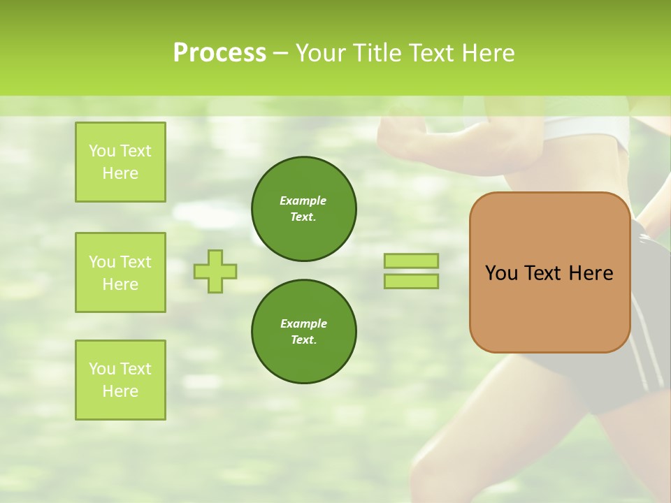 Hot Summer Person PowerPoint Template