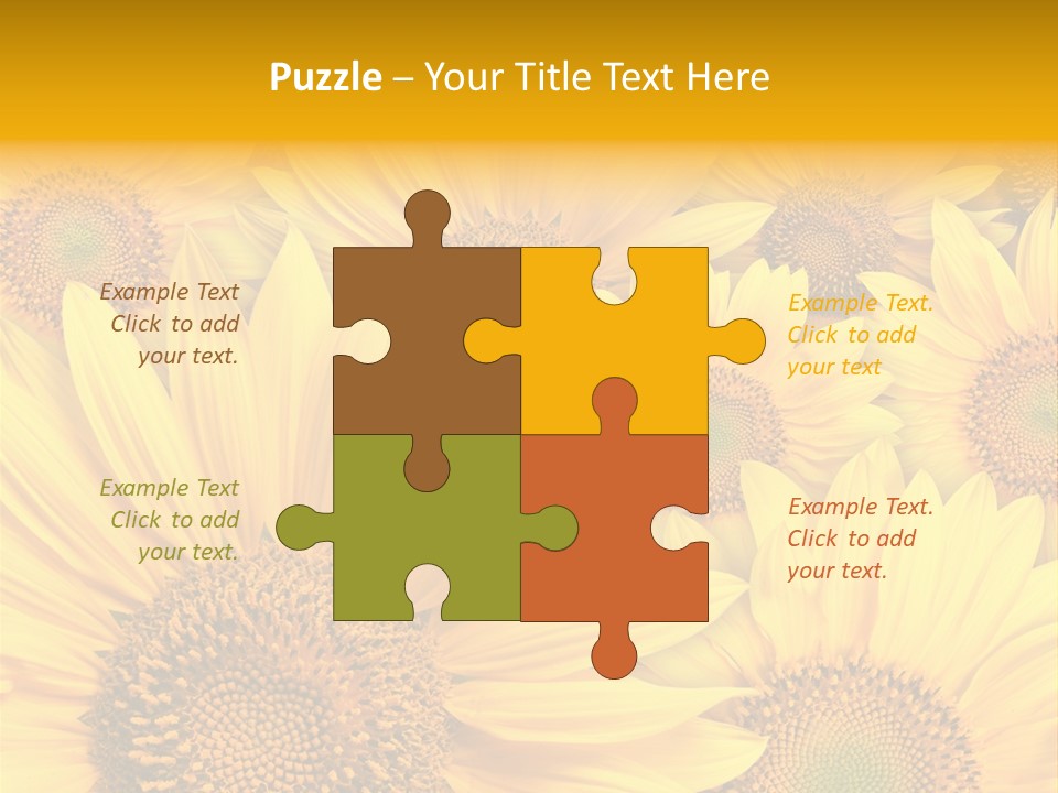 Plants Flora Petals PowerPoint Template