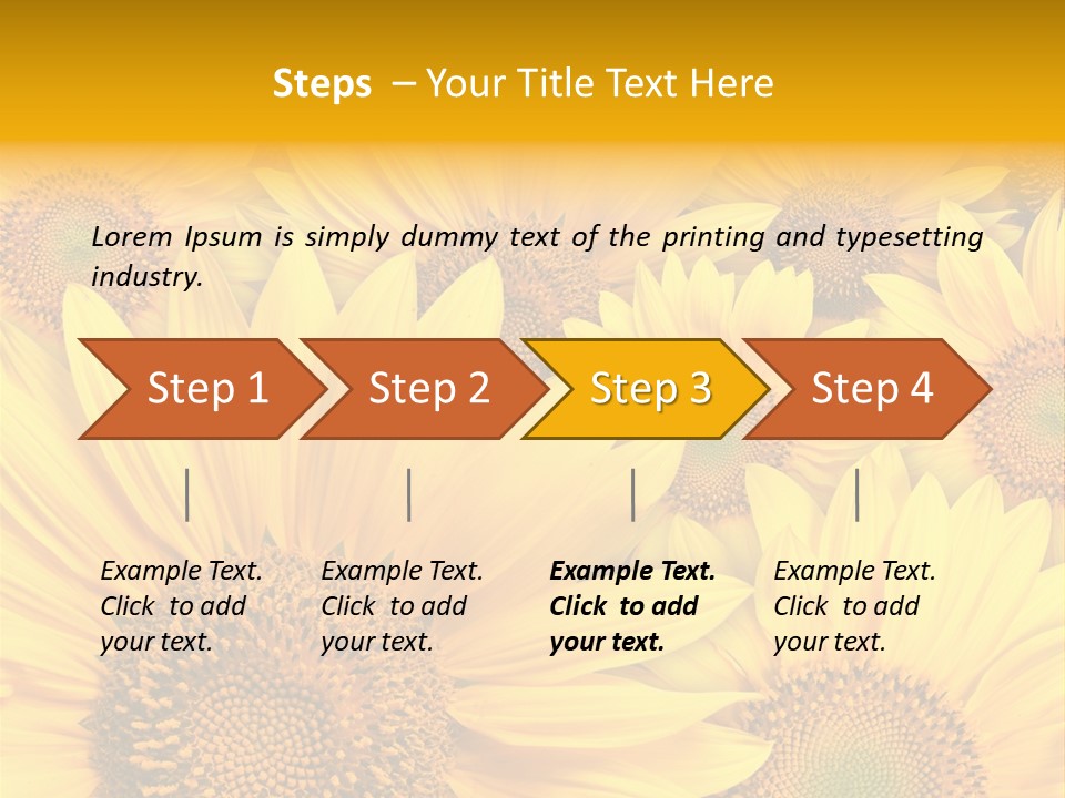 Plants Flora Petals PowerPoint Template