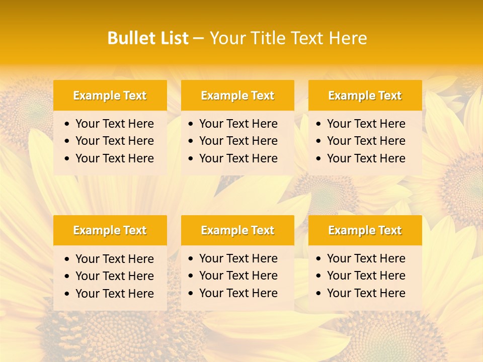 Plants Flora Petals PowerPoint Template