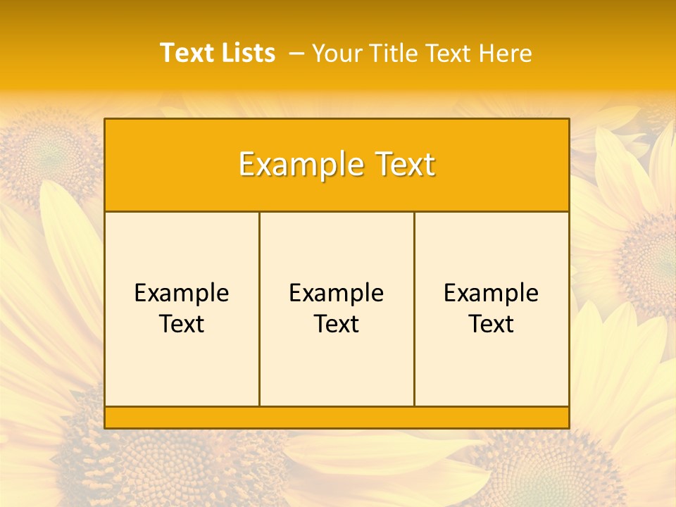 Plants Flora Petals PowerPoint Template