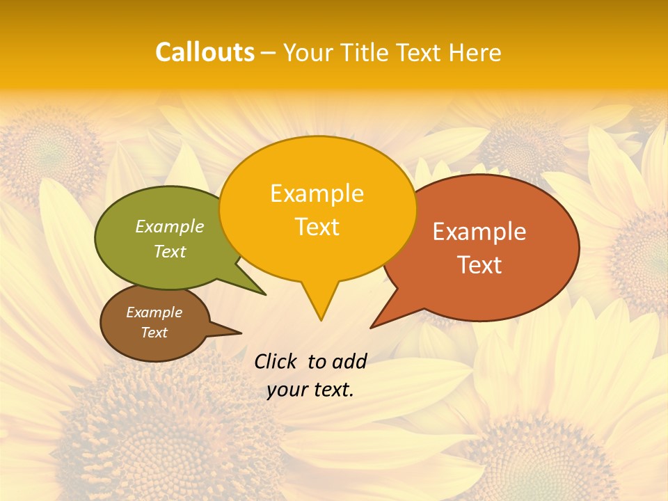 Plants Flora Petals PowerPoint Template