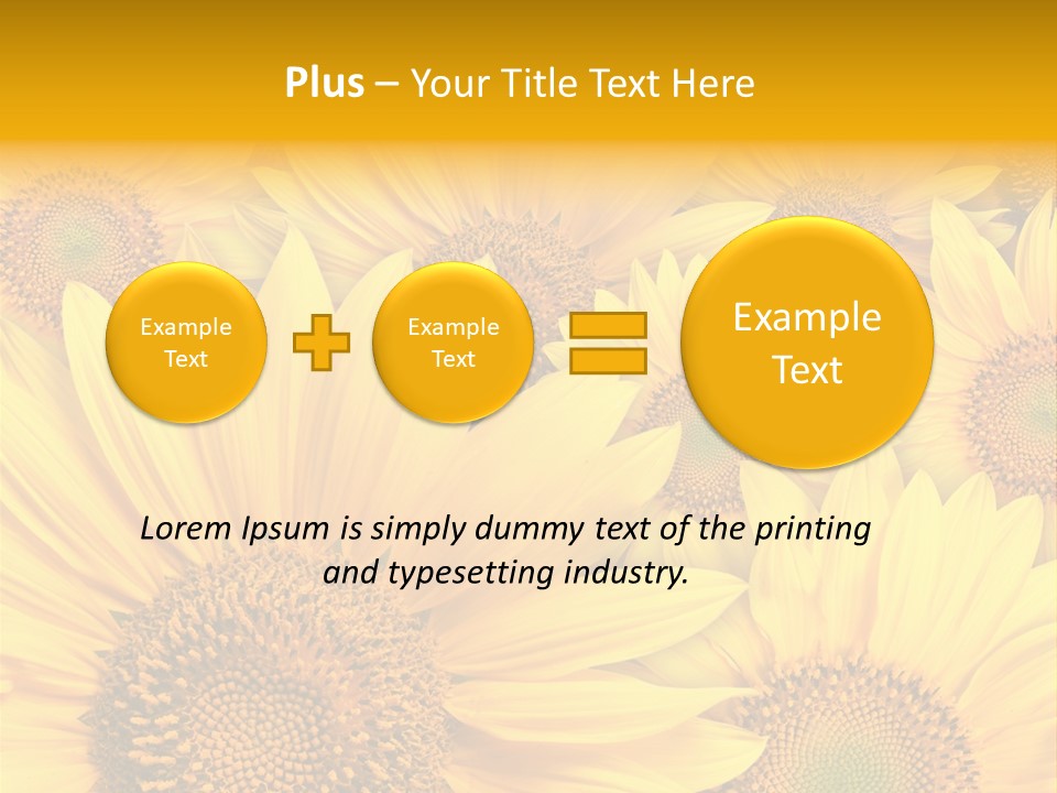 Plants Flora Petals PowerPoint Template