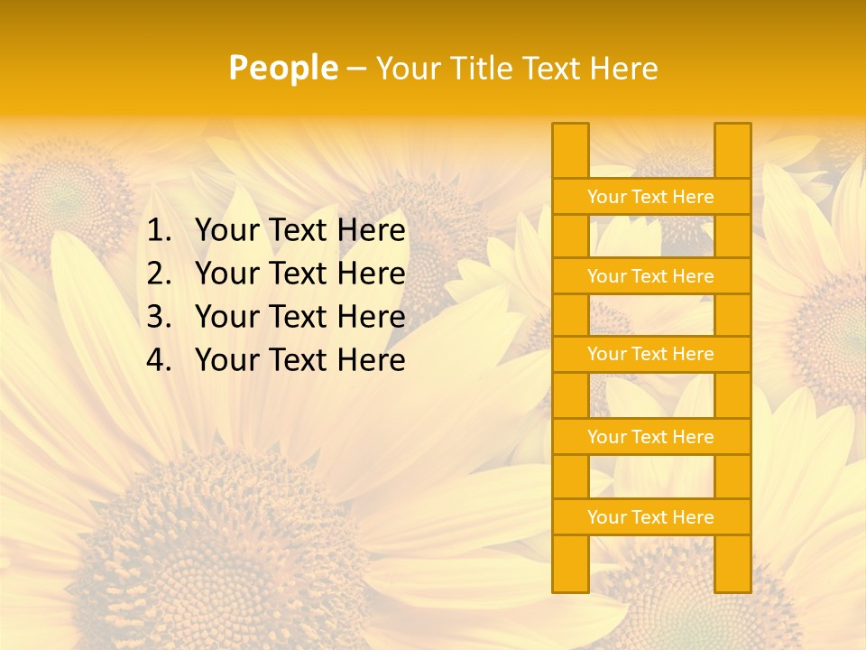 Plants Flora Petals PowerPoint Template