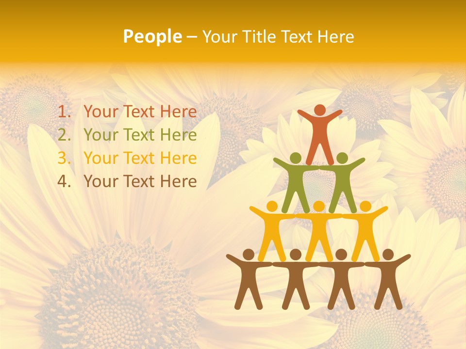 Plants Flora Petals PowerPoint Template