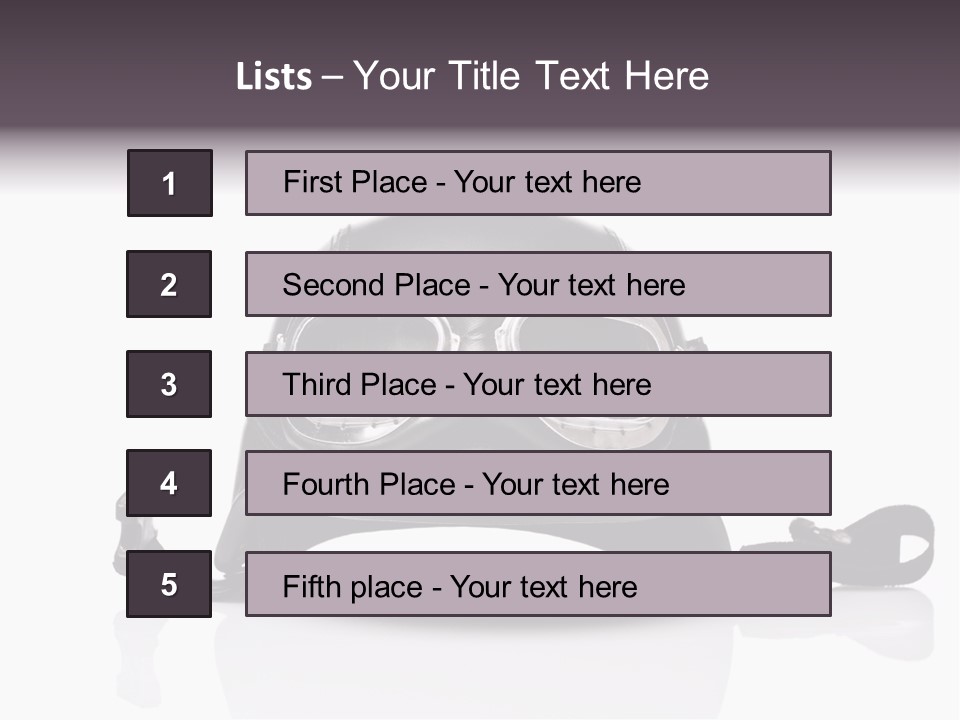 Motor Vintage Ride PowerPoint Template