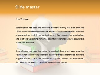 Paper Law Illustration PowerPoint Template