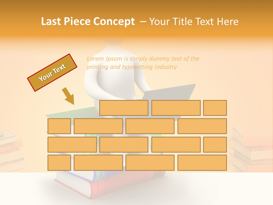 Paper Law Illustration PowerPoint Template