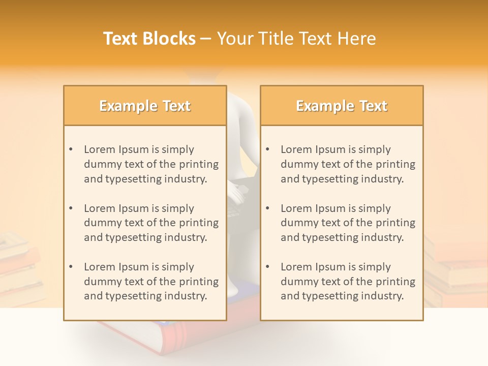 Paper Law Illustration PowerPoint Template