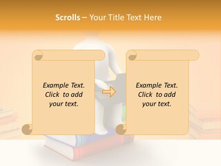 Paper Law Illustration PowerPoint Template