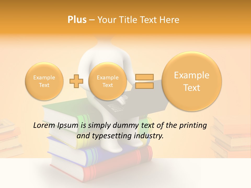 Paper Law Illustration PowerPoint Template