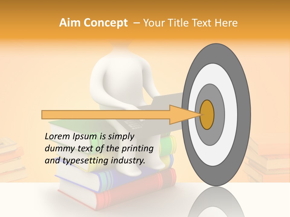 Paper Law Illustration PowerPoint Template