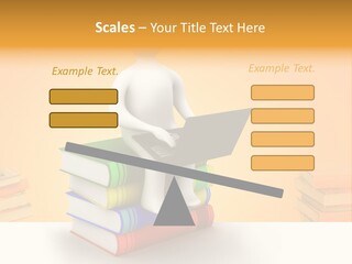 Paper Law Illustration PowerPoint Template