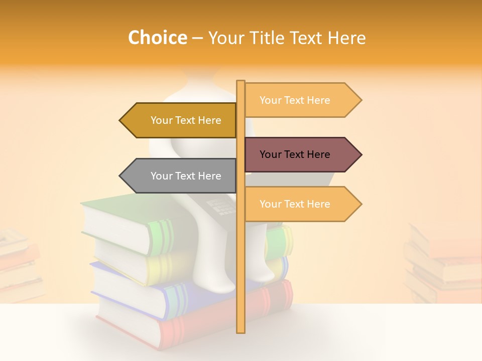 Paper Law Illustration PowerPoint Template
