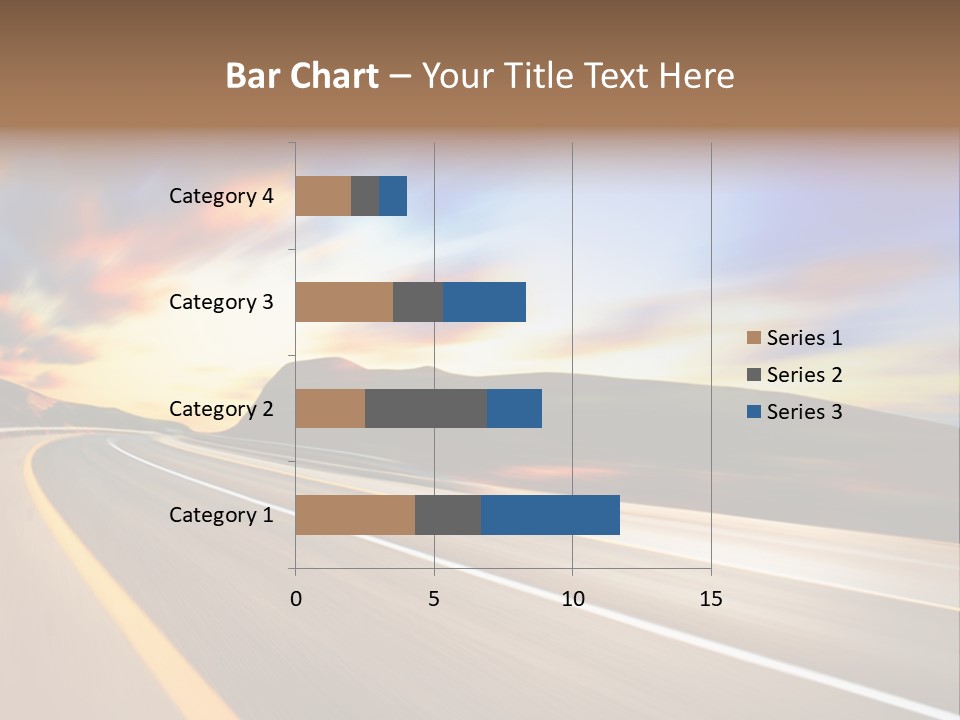 Abstract Travel Mountain PowerPoint Template