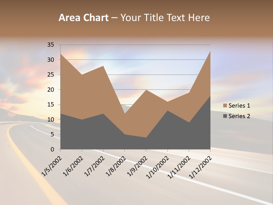 Abstract Travel Mountain PowerPoint Template
