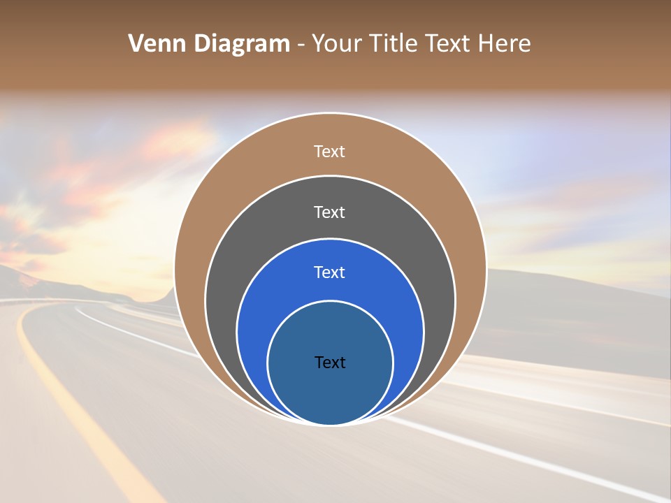 Abstract Travel Mountain PowerPoint Template