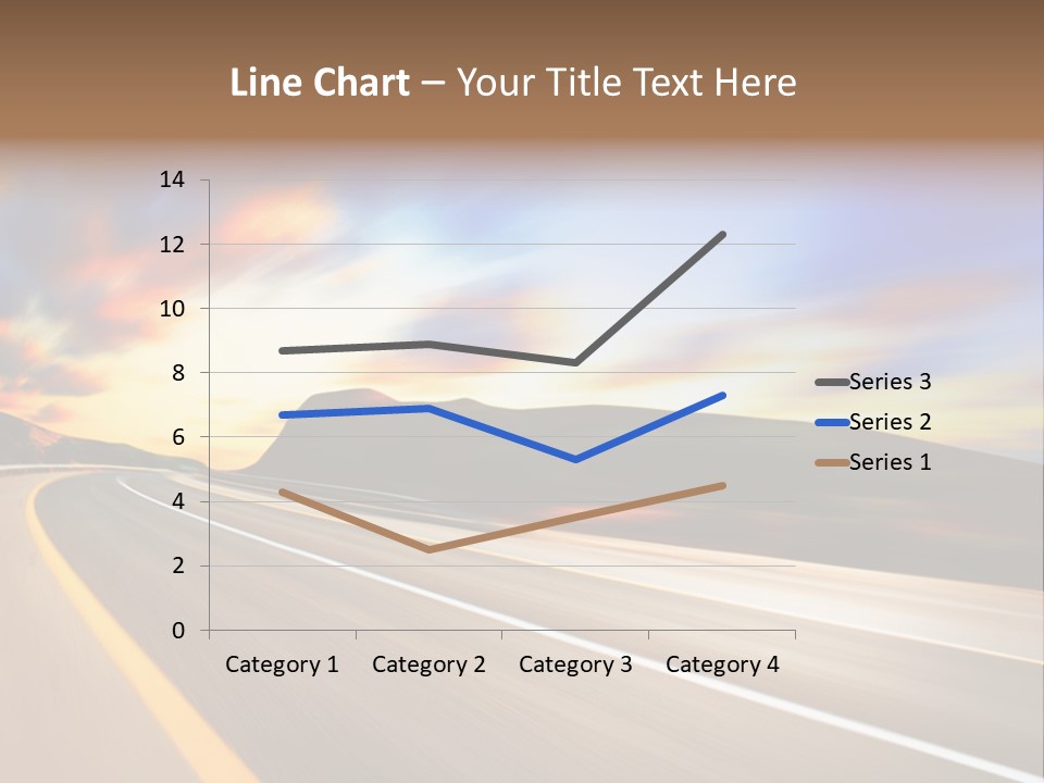 Abstract Travel Mountain PowerPoint Template