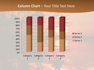 Sea Beach Sunset PowerPoint Template