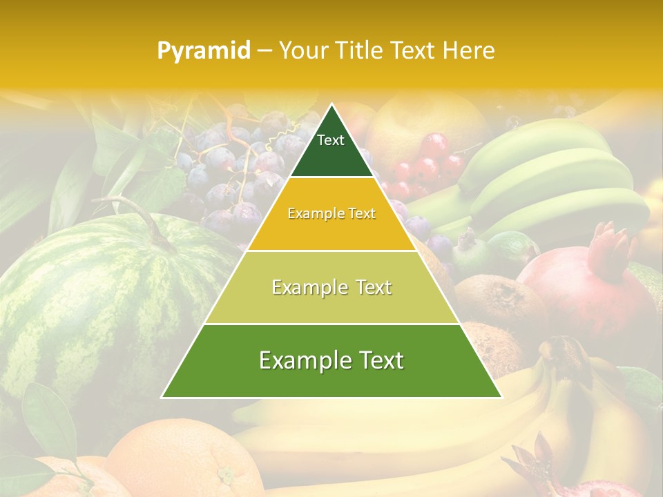 Summer Melon Raspberry PowerPoint Template