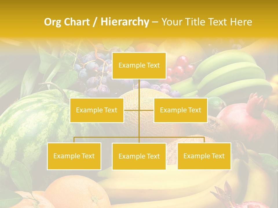 Summer Melon Raspberry PowerPoint Template