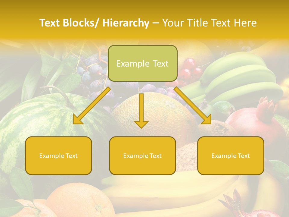 Summer Melon Raspberry PowerPoint Template