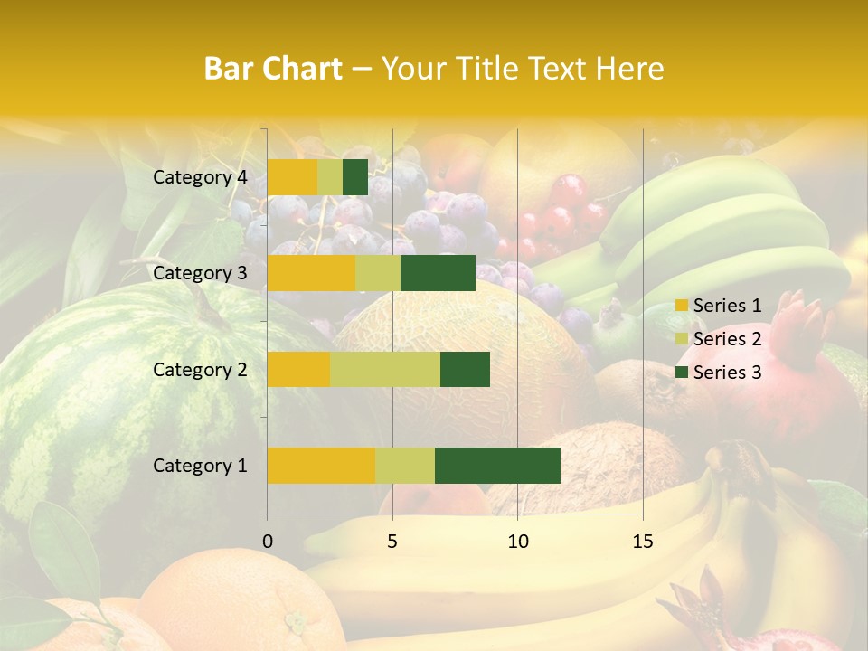 Summer Melon Raspberry PowerPoint Template