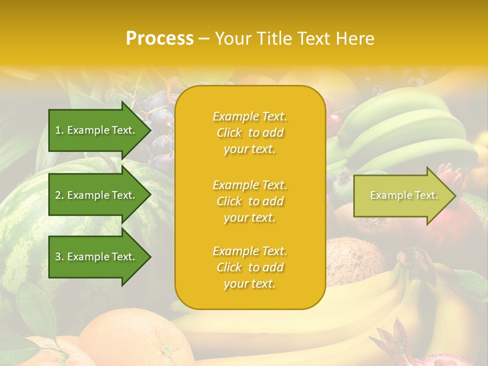 Summer Melon Raspberry PowerPoint Template