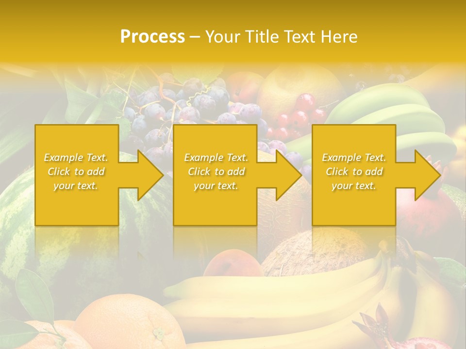 Summer Melon Raspberry PowerPoint Template