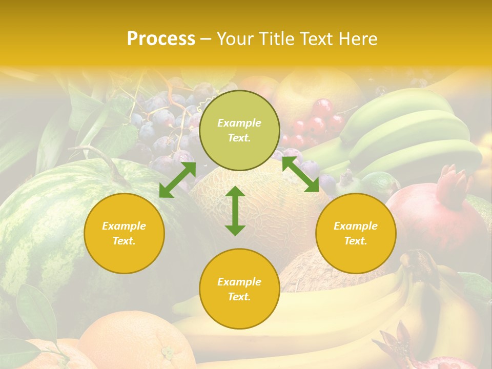 Summer Melon Raspberry PowerPoint Template