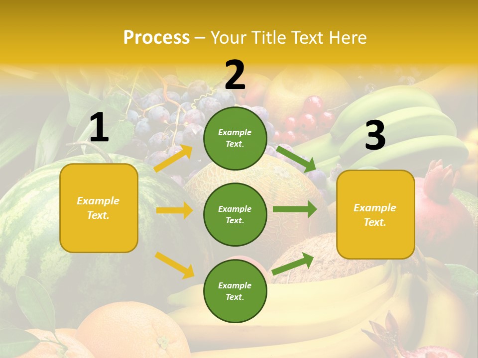 Summer Melon Raspberry PowerPoint Template