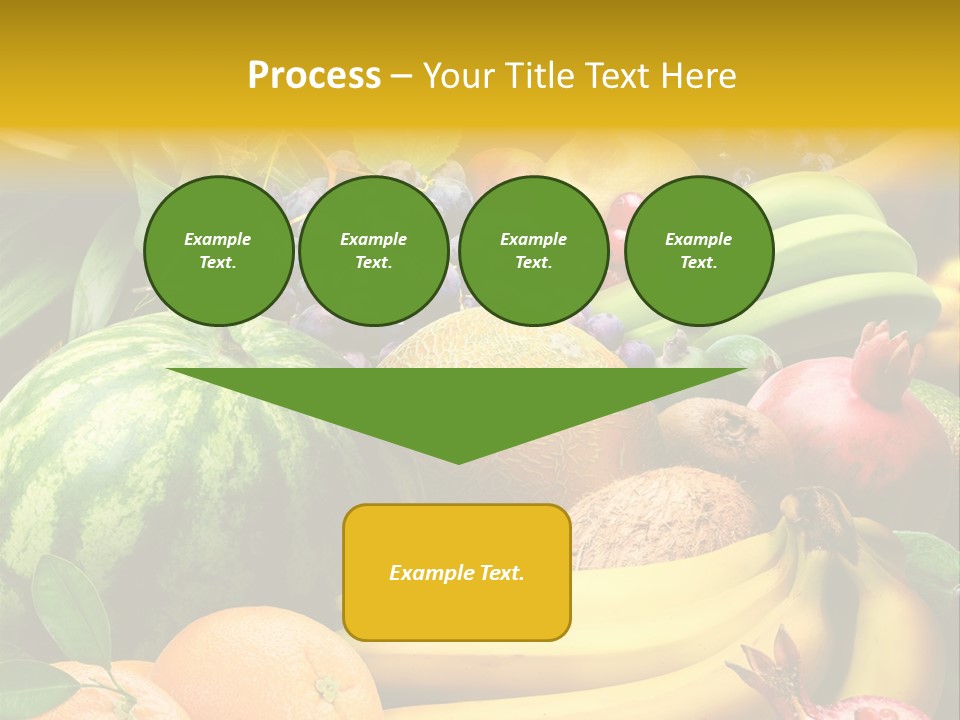 Summer Melon Raspberry PowerPoint Template