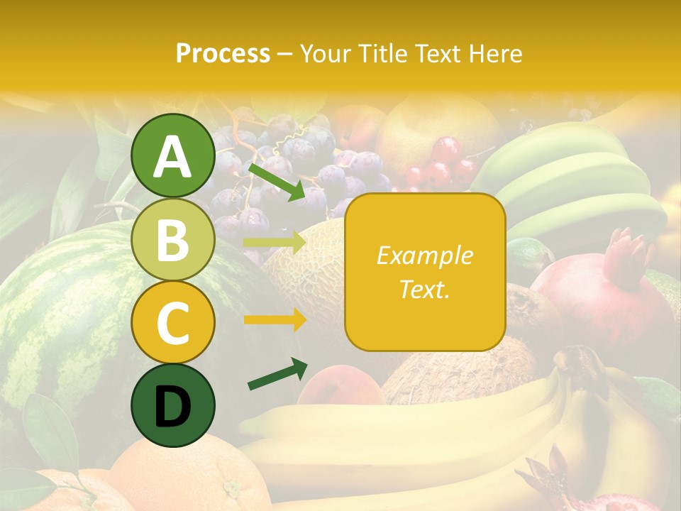 Summer Melon Raspberry PowerPoint Template