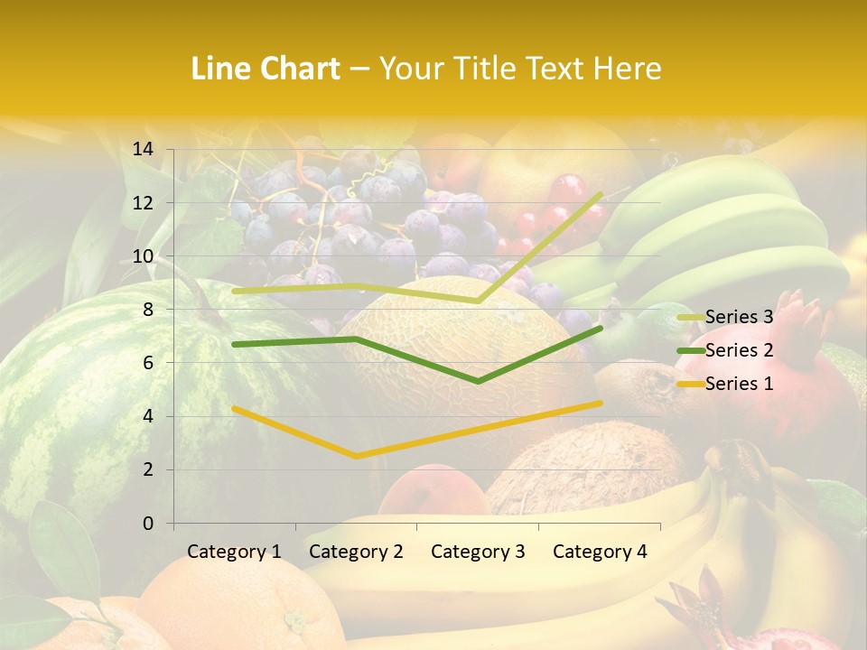 Summer Melon Raspberry PowerPoint Template