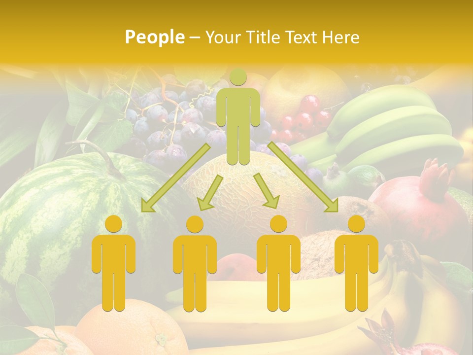 Summer Melon Raspberry PowerPoint Template