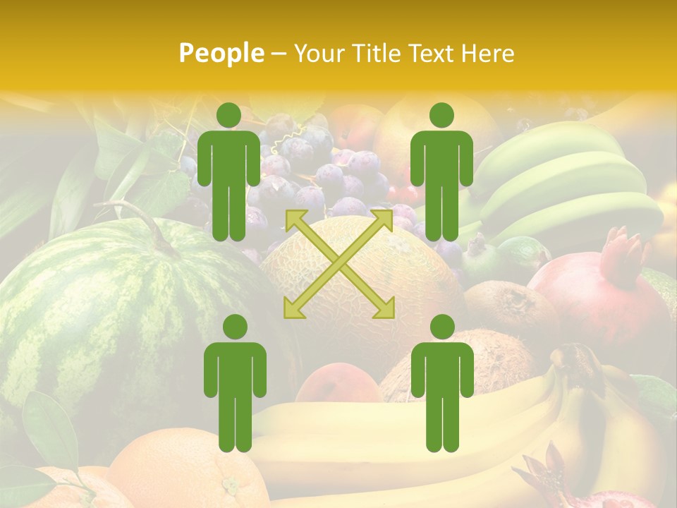 Summer Melon Raspberry PowerPoint Template