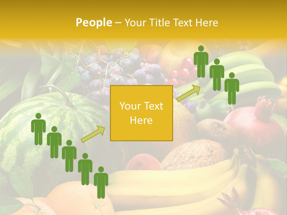 Summer Melon Raspberry PowerPoint Template