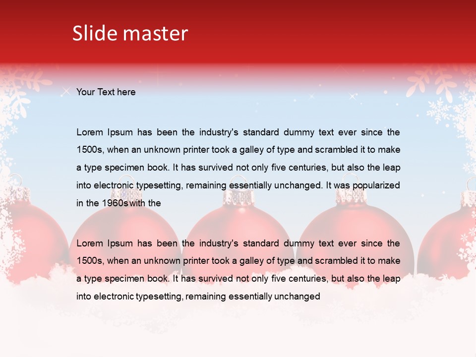 Background Copyspace Decorate PowerPoint Template