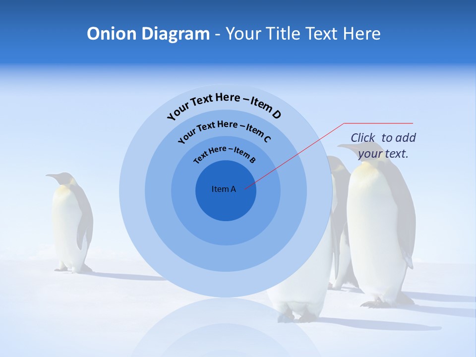 Snow Blue Watch PowerPoint Template