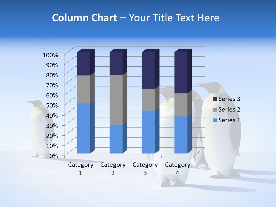 Snow Blue Watch PowerPoint Template
