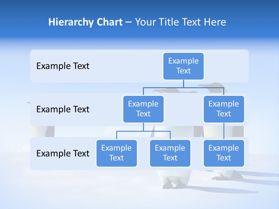 Snow Blue Watch PowerPoint Template