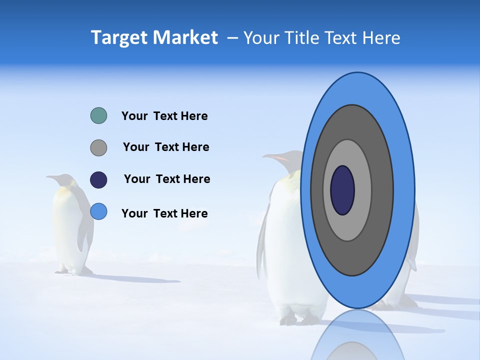 Snow Blue Watch PowerPoint Template