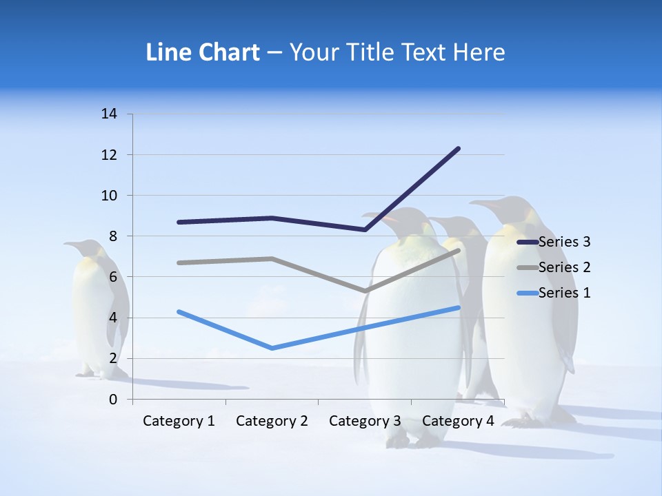 Snow Blue Watch PowerPoint Template