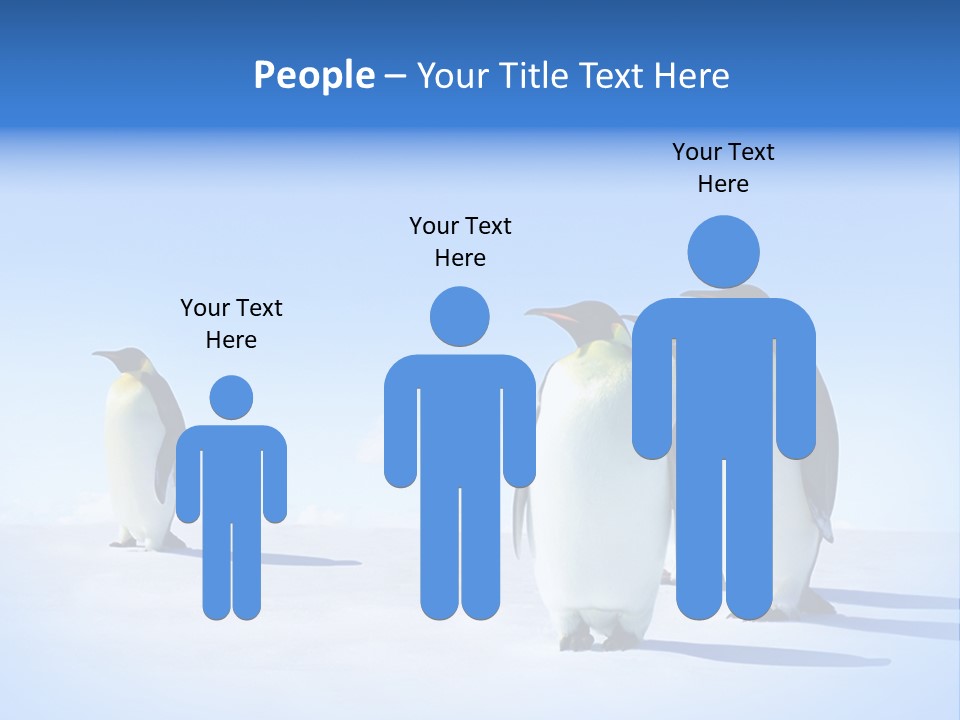 Snow Blue Watch PowerPoint Template