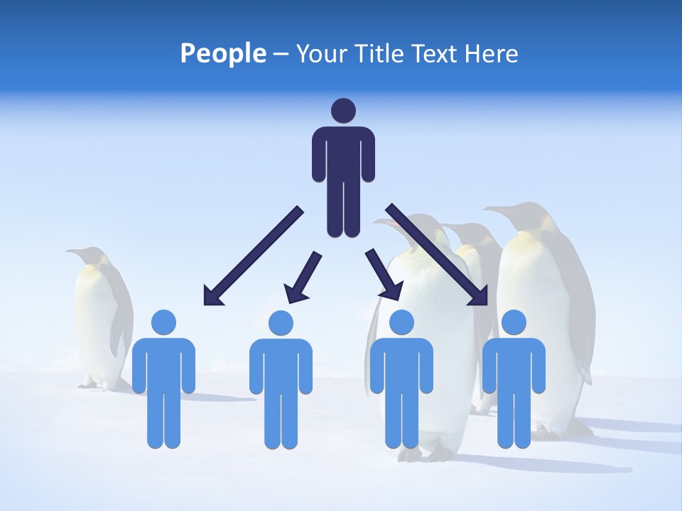 Snow Blue Watch PowerPoint Template