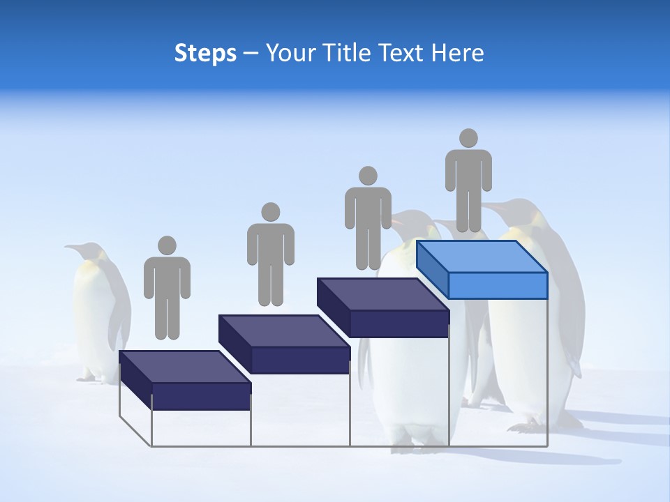 Snow Blue Watch PowerPoint Template