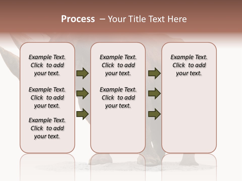 Wild Black Diceros PowerPoint Template