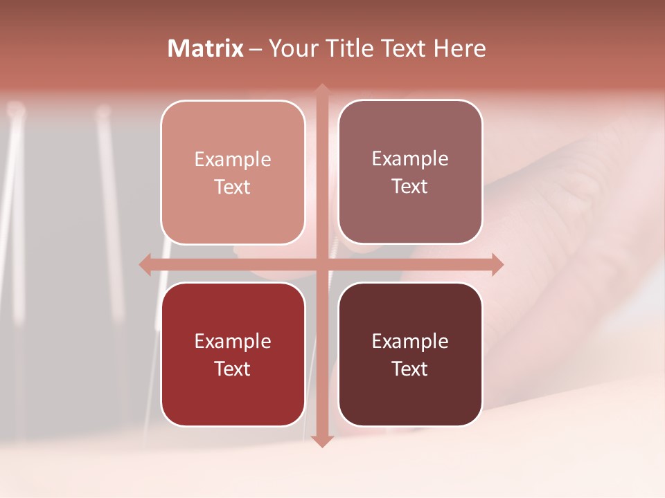 Alternative Puncture Pain PowerPoint Template