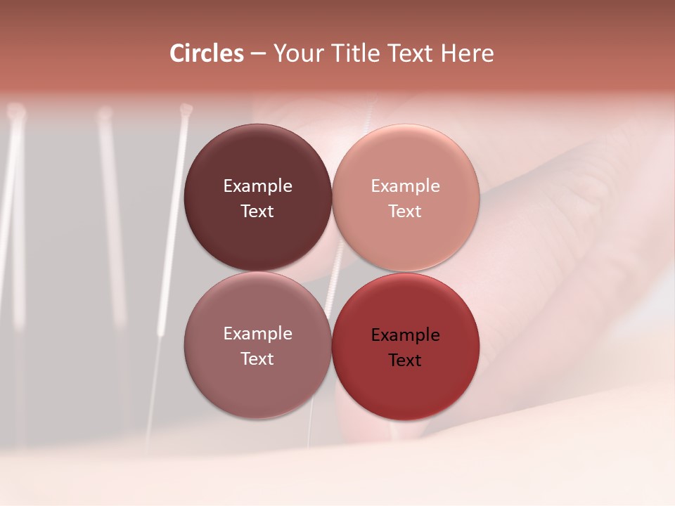 Alternative Puncture Pain PowerPoint Template